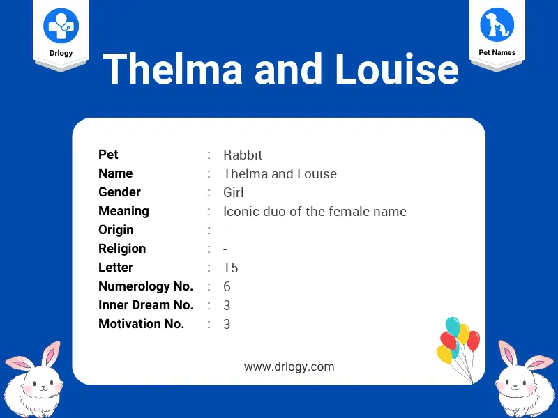 Thelma And Louise Name Meaning